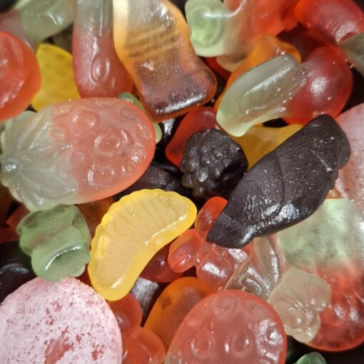 Sukkerfriposen 850G - Sukkerfri slik vingummi og lakrids uden sukker