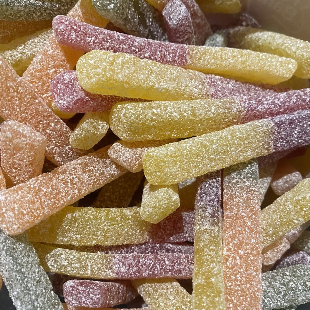 Red Band Store Pommes Frites Sour fra SlikAway