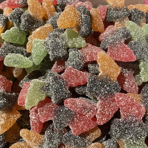 Haribo Vampyrer Sour Bland selv sur slik