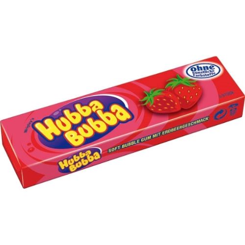 Hubba Bubba - Jordbær Tyggegummi