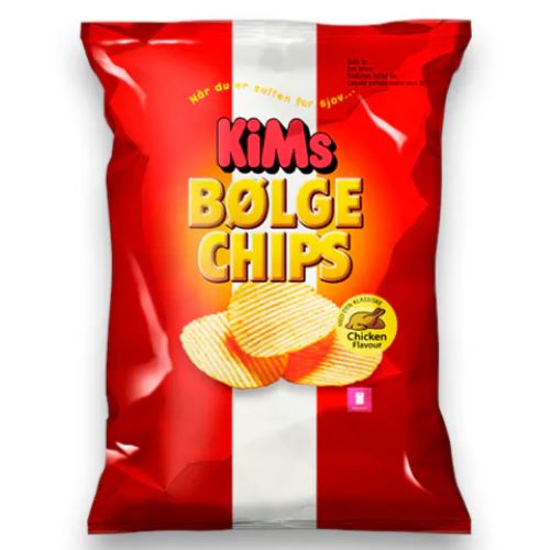 Kims Bølgechips 170 Gr