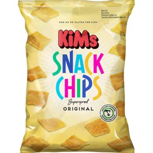 Kims Snack Chips Krydder 160 G