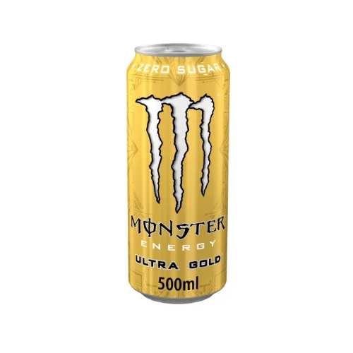 Monster Ultra Gold Sukkerfri 50 Cl