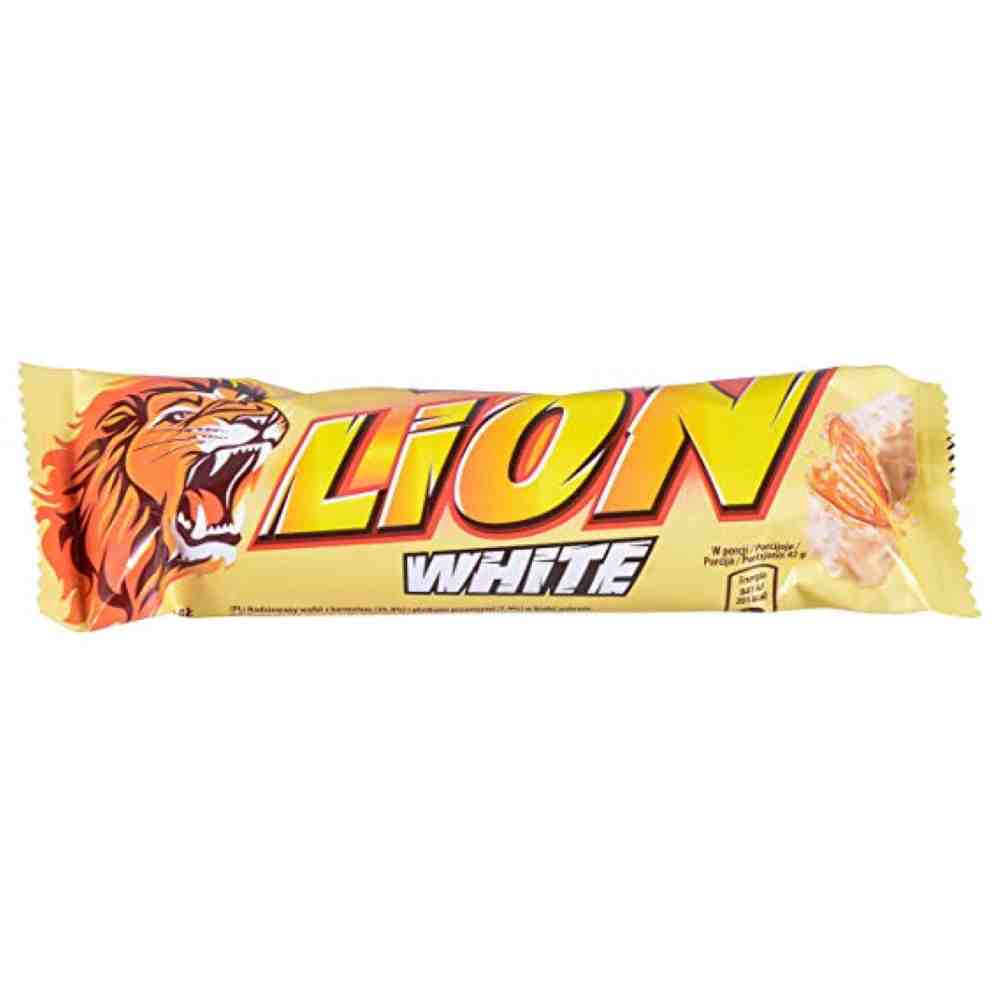 Lion Bar White 42 G