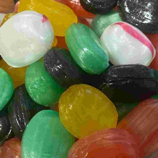 SlikAway Sukkerfri Bolche Mix, forskellige smage og farver.