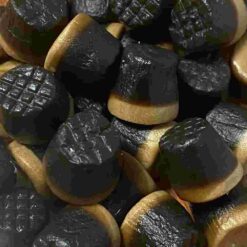 SlikAway Sukkerfri Salmiak Lakrids præsenteret i en klar pose.
